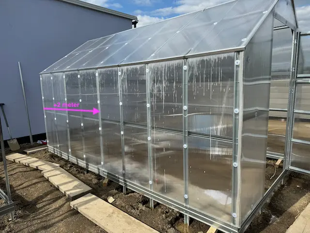 Extension for greenhouse KLASSICA