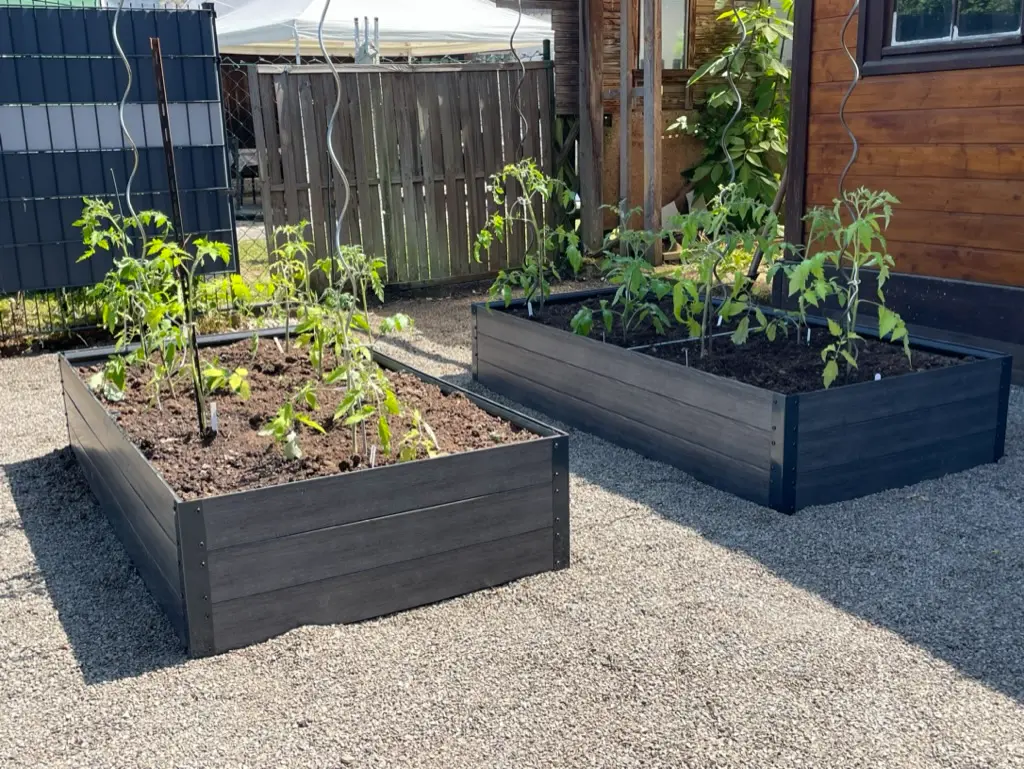 [VG24H000101] Raised bed „Klassika Woodlook“ (Anthrazit gray)