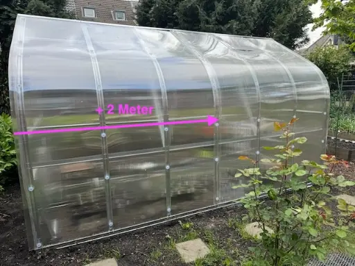 [VG24Z000800] Extension for greenhouse STANDART